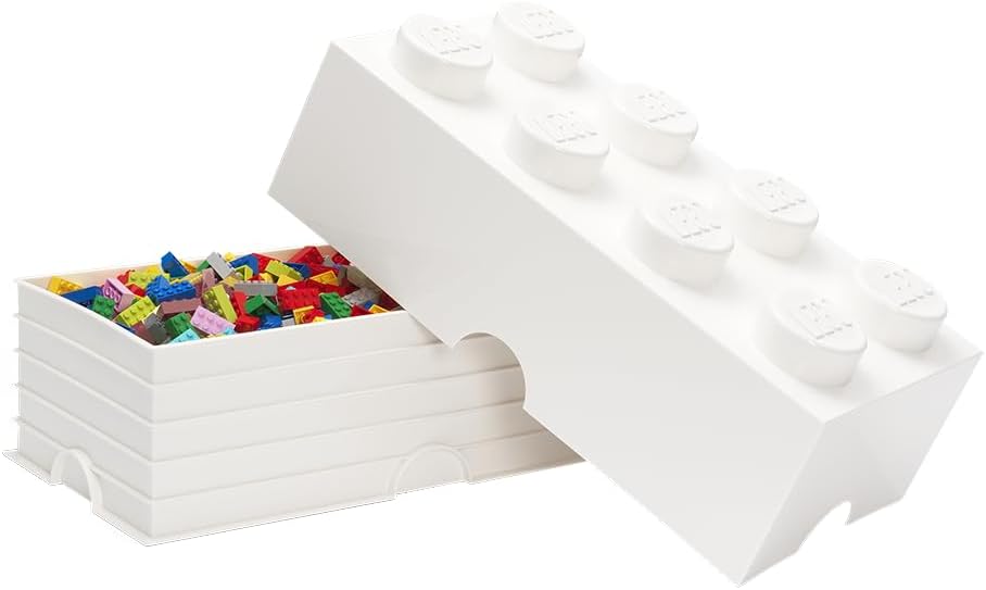 Room Copenhagen 8 LEGO Brick Box, White