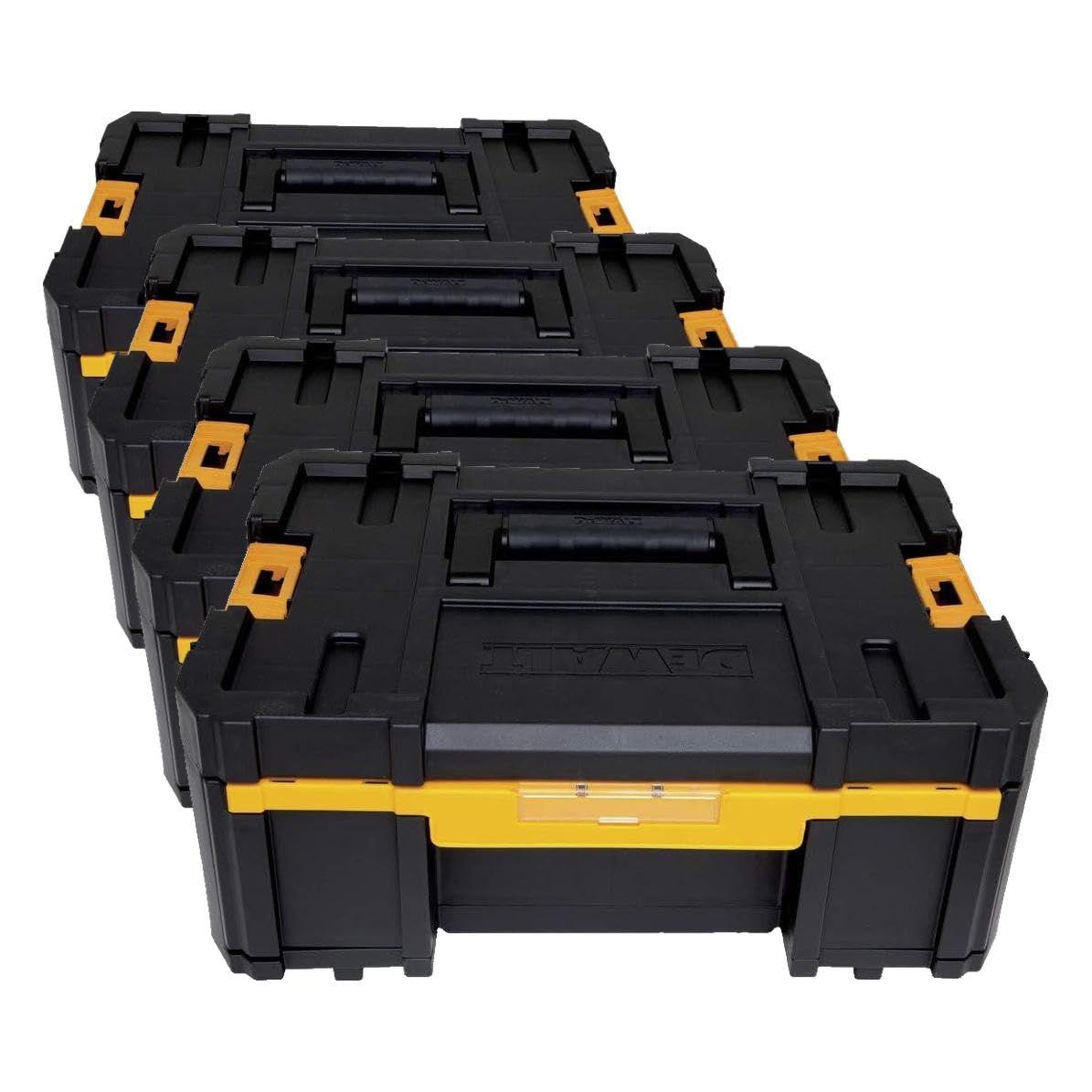 DEWALT Tool Organizer, TSTAK III, Single Deep Drawer, Heavy Duty Latches, Removable Compartments for Small Tools and Accessories (DWST17803)