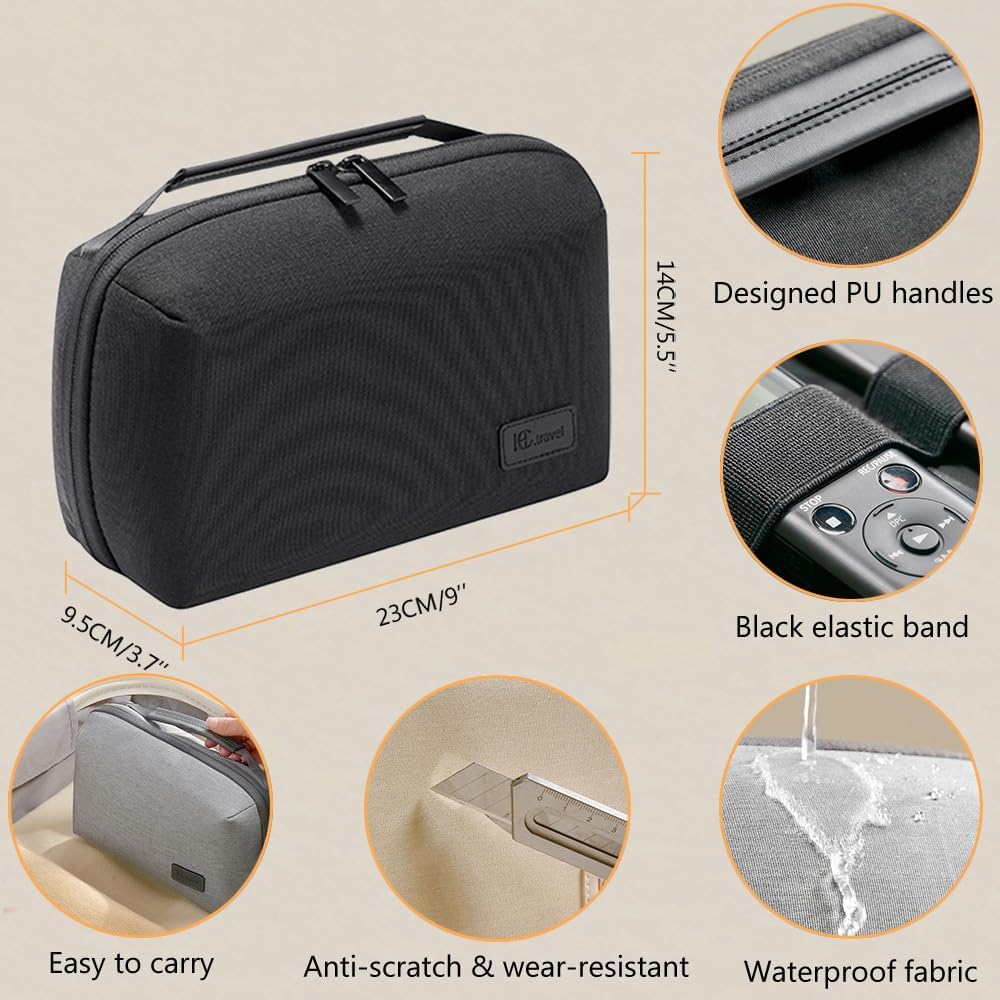 Kaxich Travel Electronics Organizer Pouch, Portable Cable Organizer Case