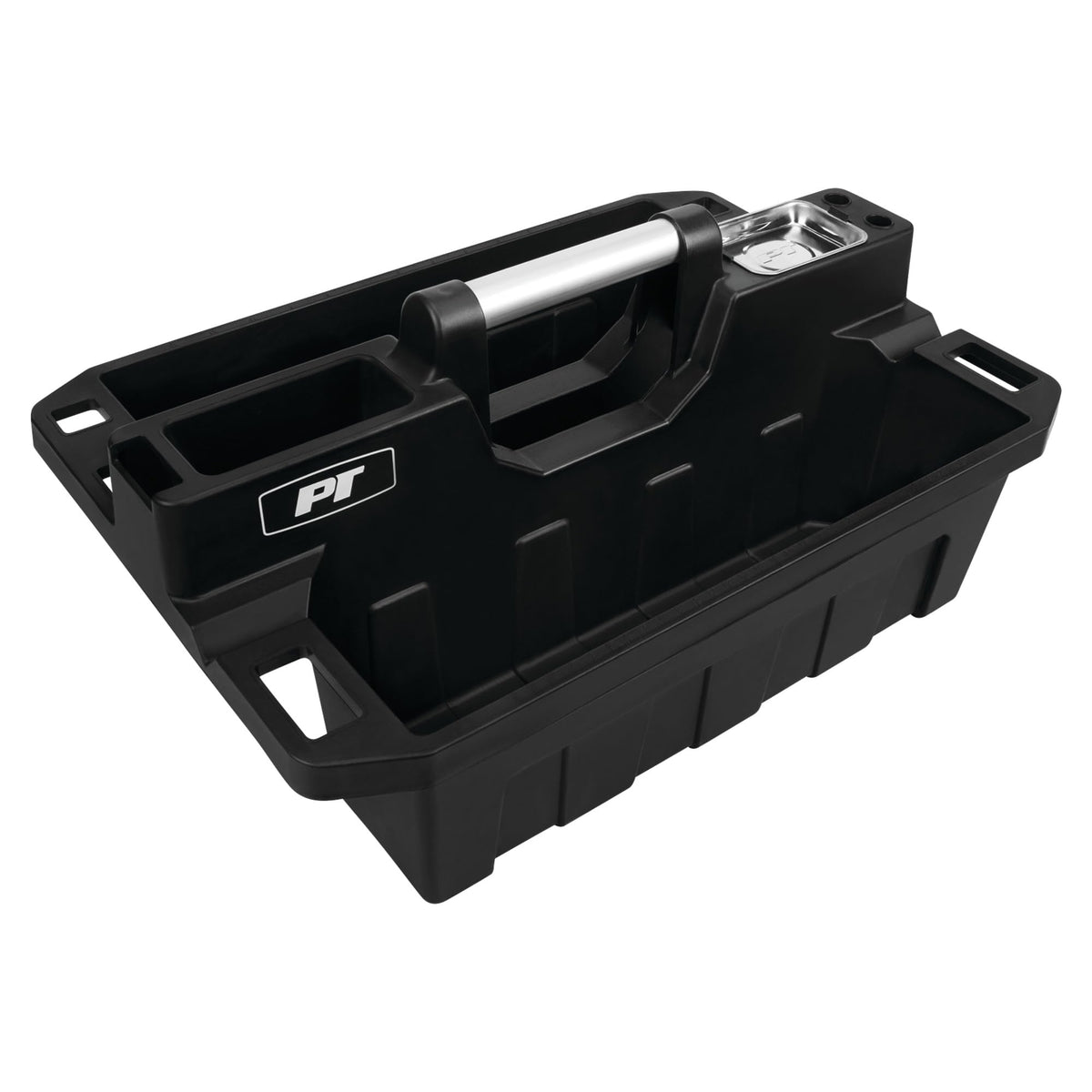 Performance Tool W54012 Heavy Duty Plastic Organizer Tool Box for Workshops and Garages, Black, 12.5-Inch