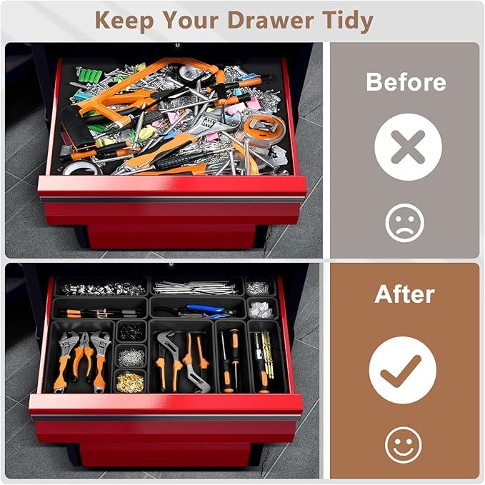A-LuGei 【+ 】 Tool Box Organizer Garage Organization