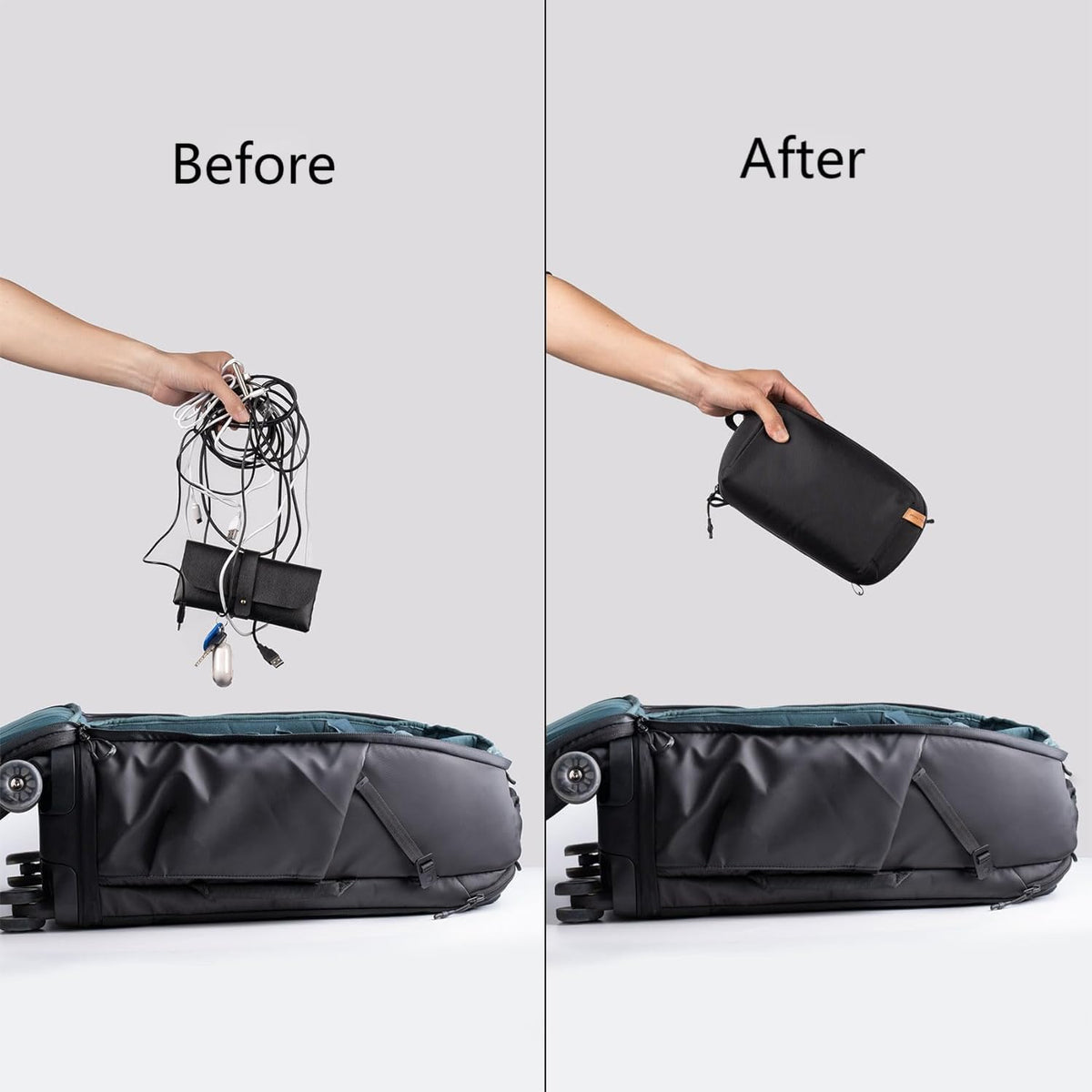 PGYTECH Mini Travel Tech Organizer, Electronics Accessories Tech Bag