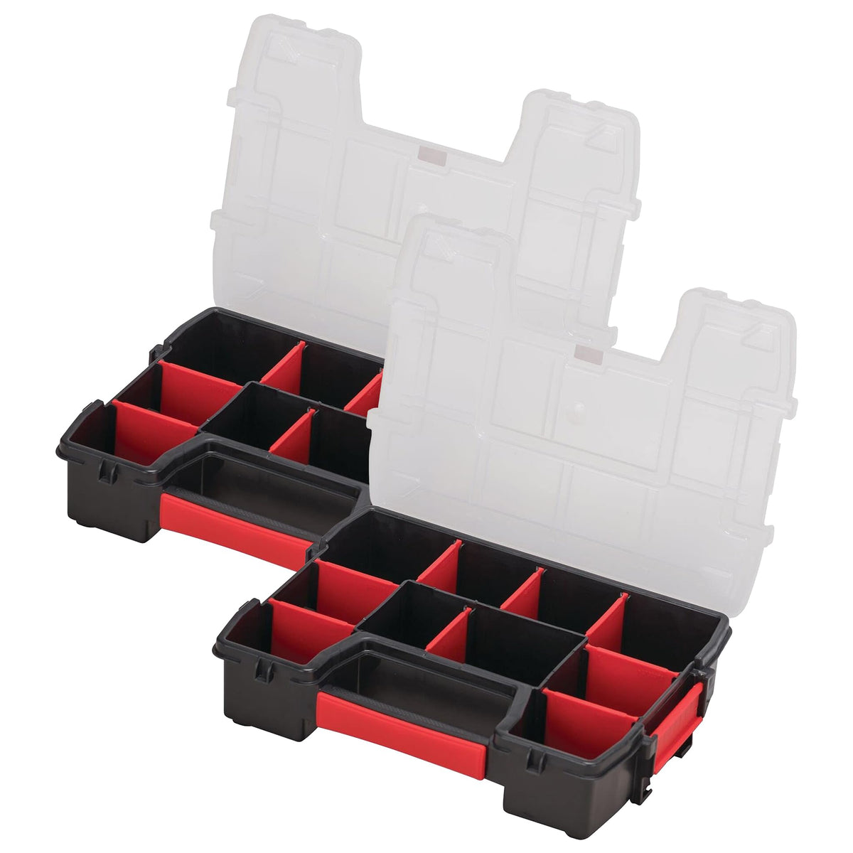 CRAFTSMAN Small Storage Organizer, 10 Compartment, Plastic (CMST14021) (Pack of 2)