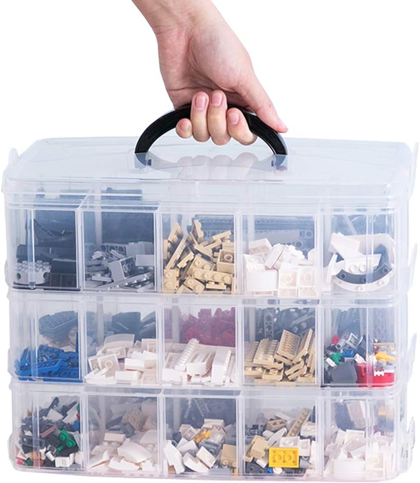 Sooyee 3-Layer Things & Crafts Storage Box, Large