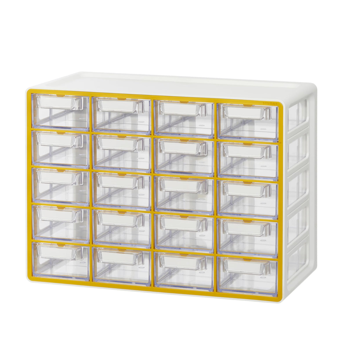 Blue Ginkgo 12-Drawer Storage Cabinet Organizer, Grey, Made in Korea