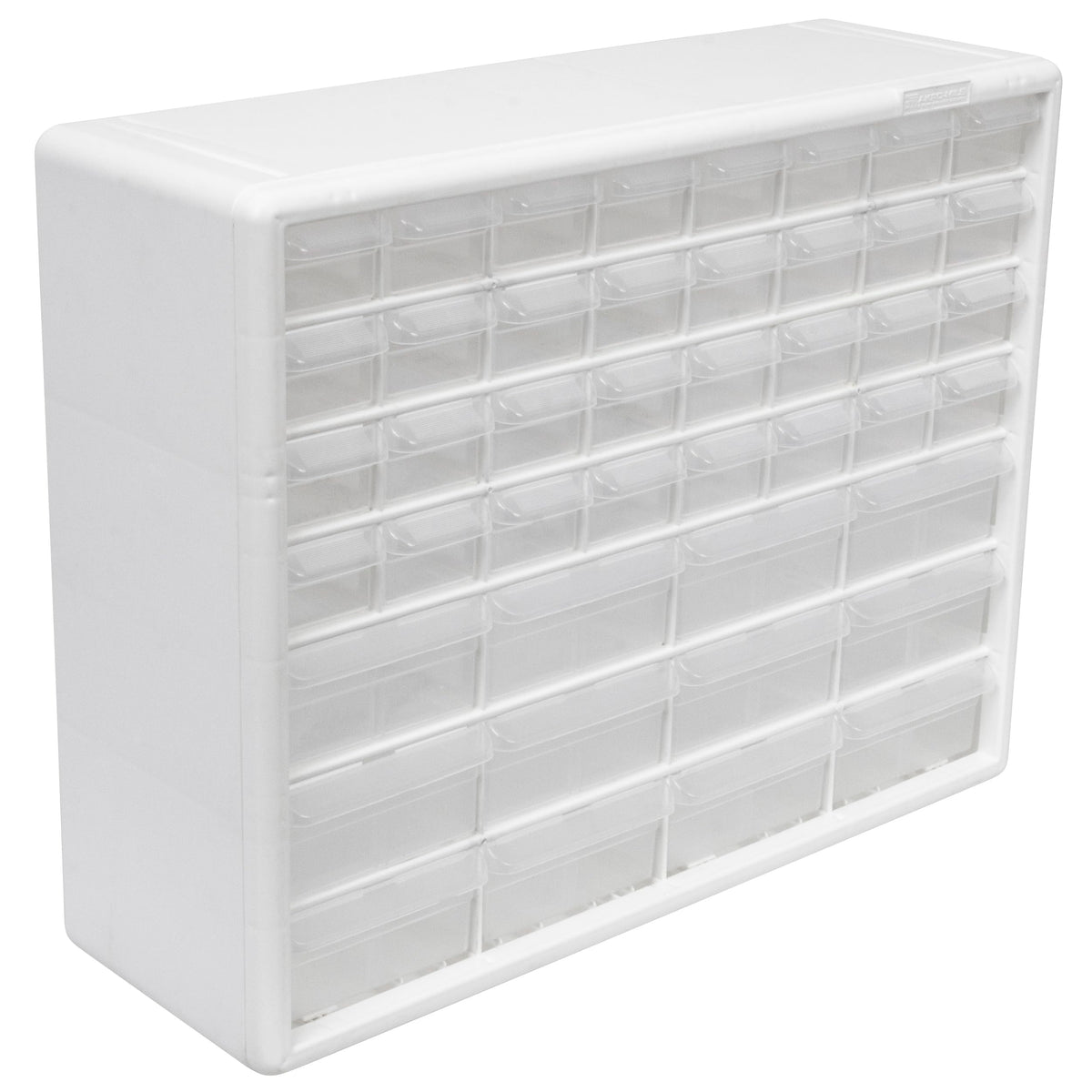 Akro-Mils 10126, 26 Drawer Plastic Parts Storage Hardware and Craft Cabinet, 20-Inch W x 6-Inch D x 10-Inch H, Red