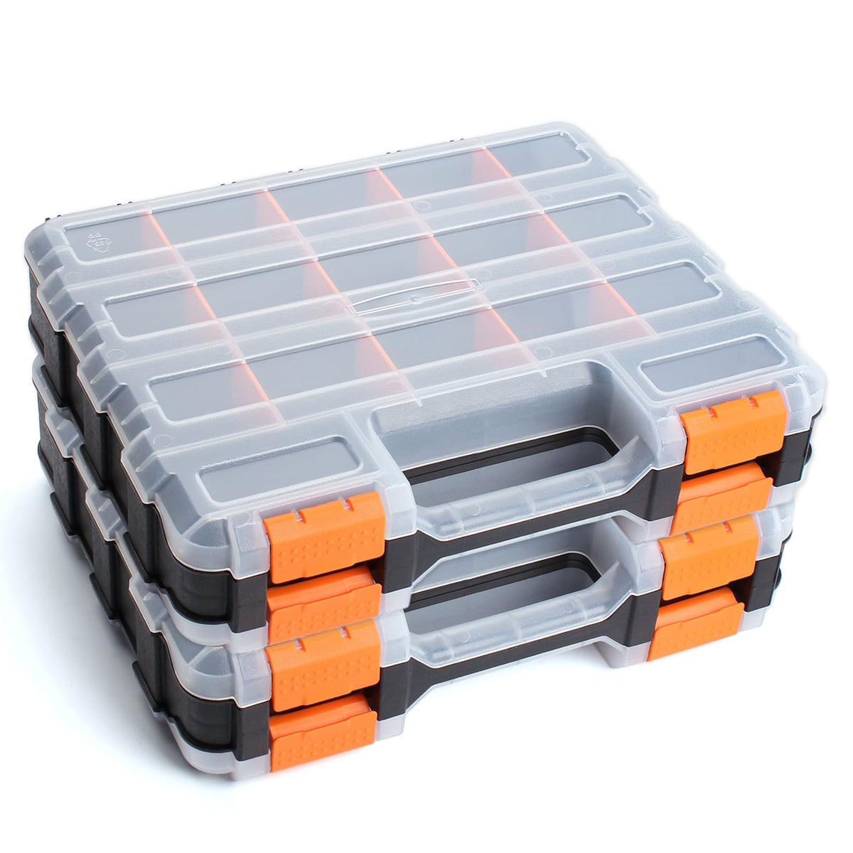 Double Side Small Parts Organizer Hardware Storage for Screws Nuts