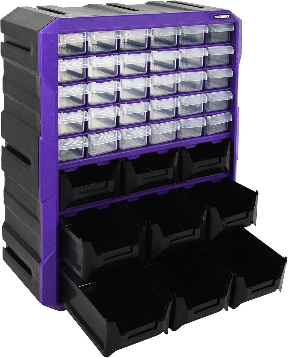 39-Drawer Plastic Drawer Storage Cabinet Small Parts Storage Craft Organizer for Garage Organization Beads Makeup Organizer Building Bricks Storage Teacher Toolbox 15 x 6.3 x 18.4 Inches