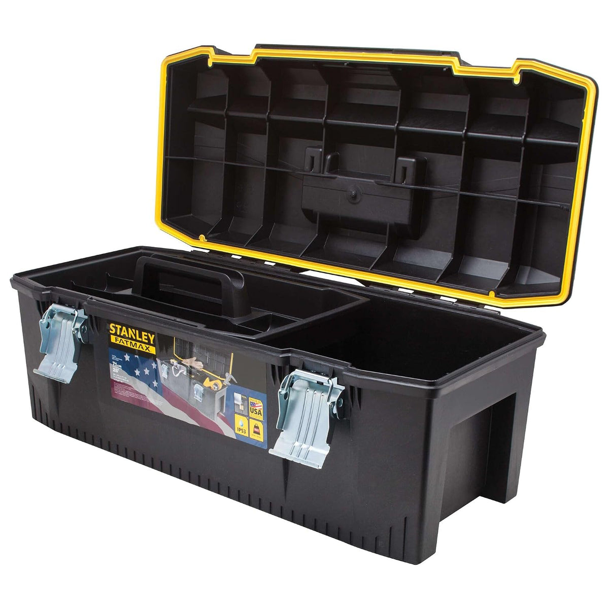 STANLEY 28 in. Structural Foam Portable Toolbox, Heavy Duty (028001L)