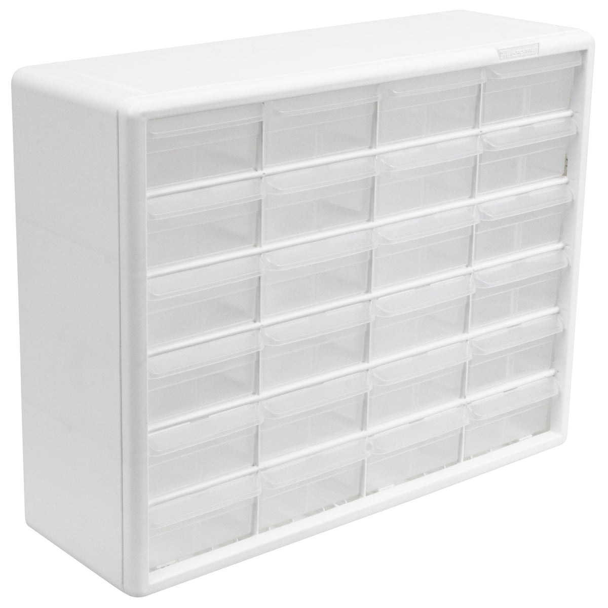 Akro-Mils 10164, 64 Drawer Plastic Parts Storage Hardware and Craft Cabinet, 20-Inch W x 6-Inch D x 16-Inch H, Black