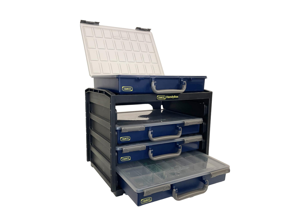 Raaco Assorter 6-7 Tool Box Organizer, 7-Slot - Small Parts & Hardware