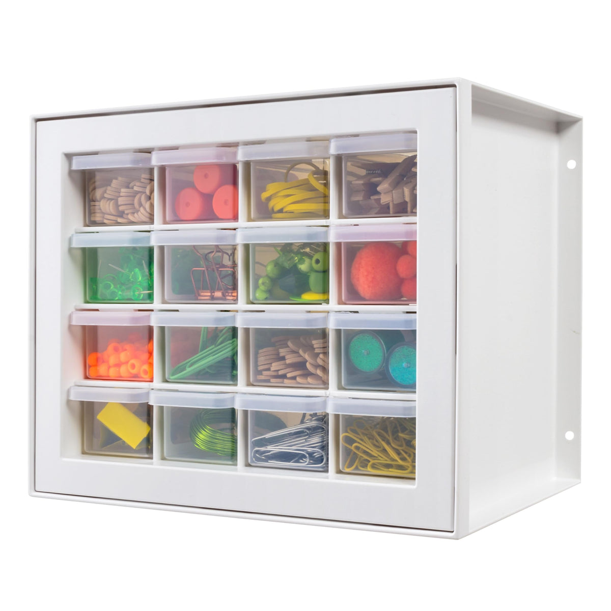 IRIS USA 24-Drawer Plastic Storage Cabinet, Teacher Toolbox, Garage, Black