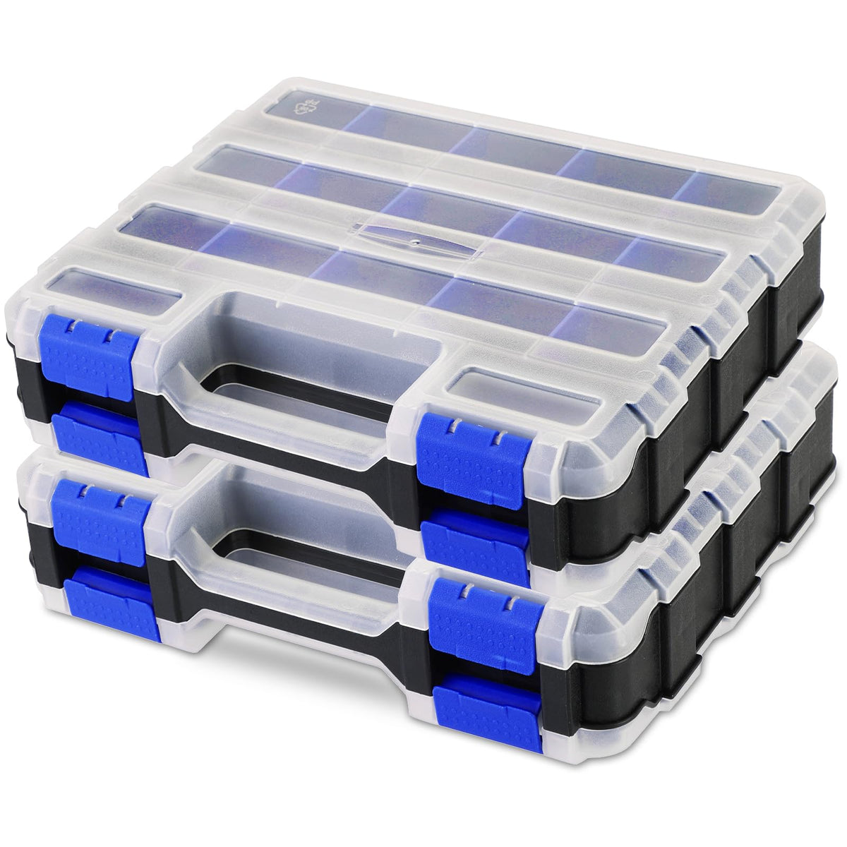 Small Parts Organizer Storage Case Tools Box 34-Compartments