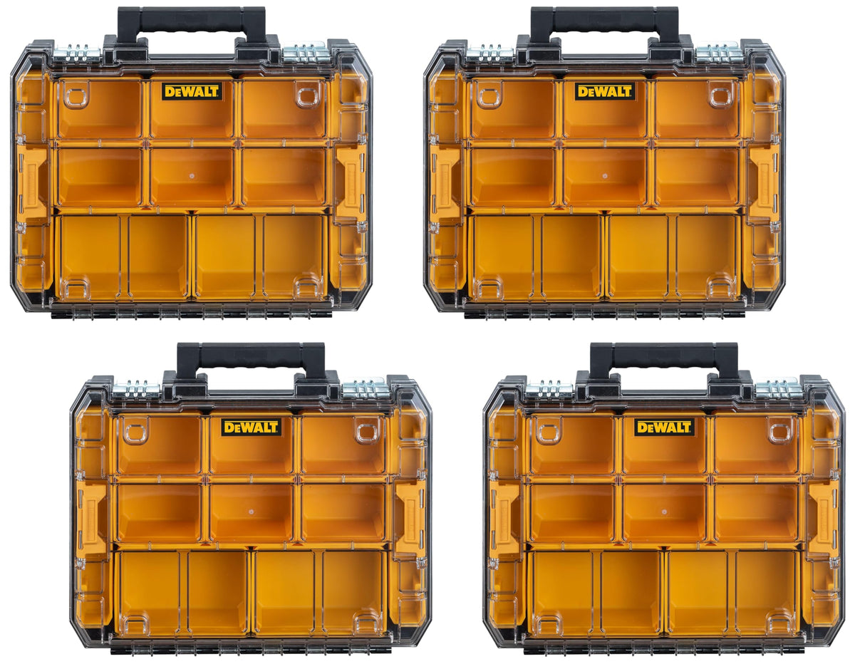DEWALT TSTAK Tool Organizer, Small Parts and Screw Organizer Tool Box with Removable Compartments, (DWST17805)