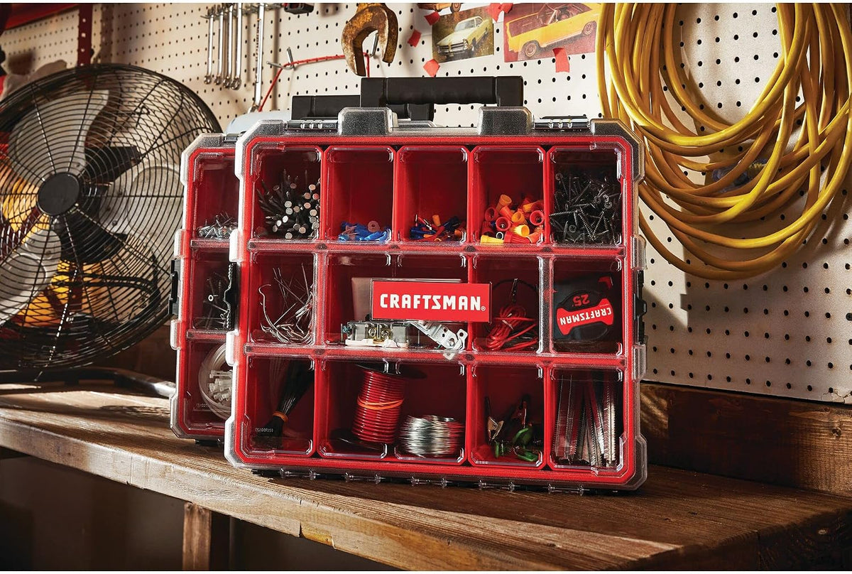 CRAFTSMAN Tool Box Organizer, Heavy Duty, Removable Compartments For Small Parts (CMST14520)