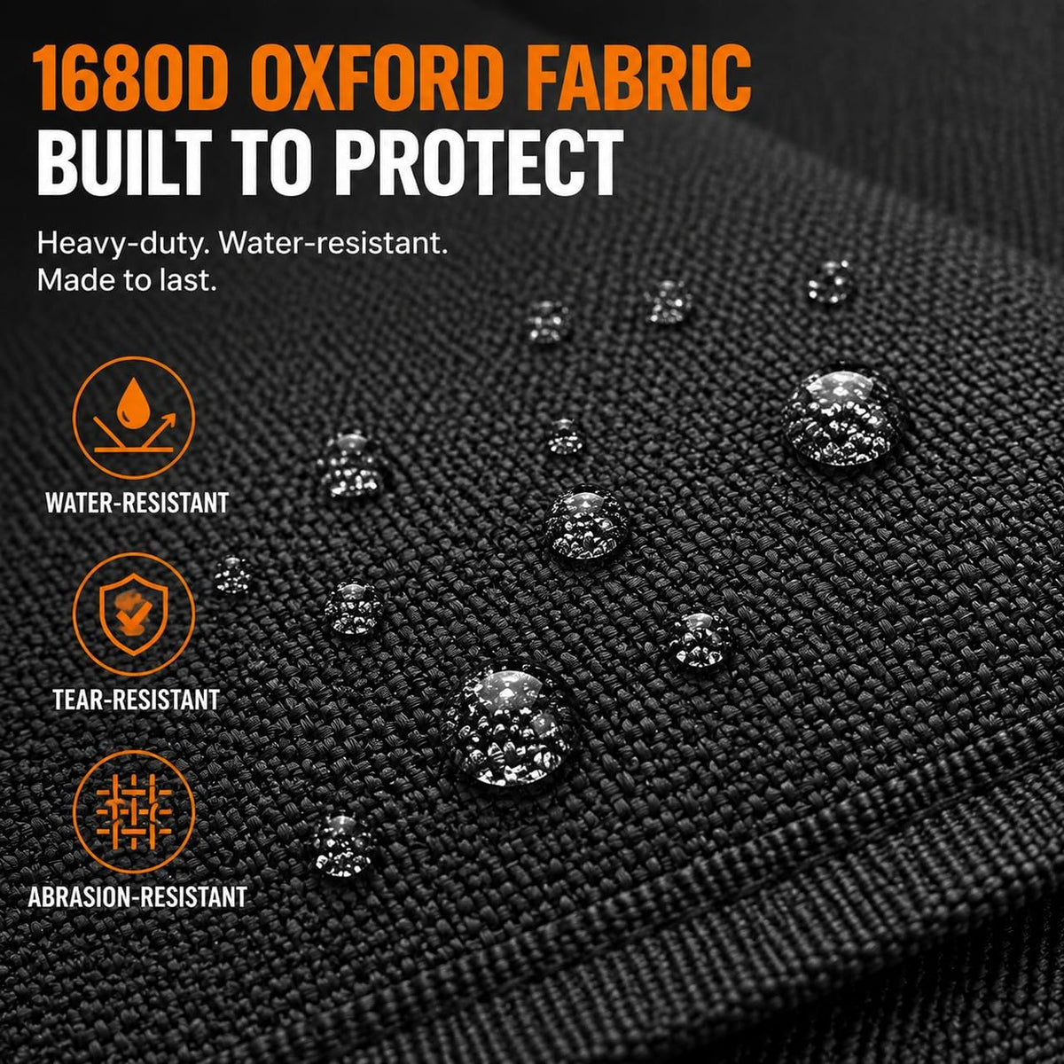 Heavy-Duty Cable Storage Bag Waterproof Cable Organizer for Jumper Cable