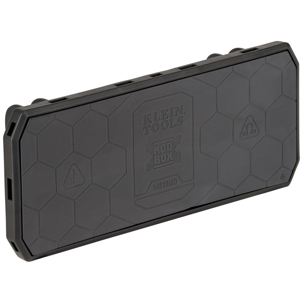 KLEIN TOOLS 54815MB MODbox Parts Bin, Clear Lid