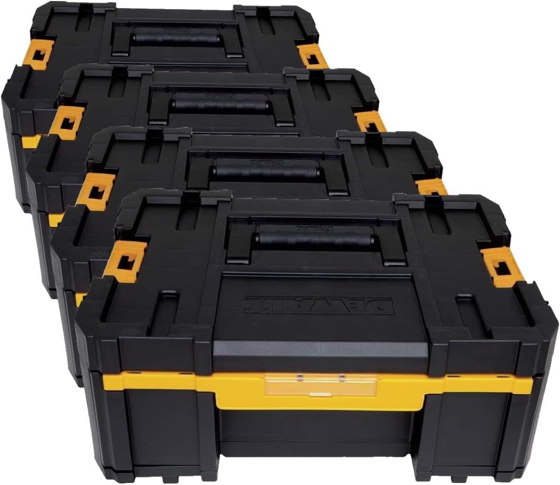 DEWALT Tool Organizer, TSTAK III, Single Deep Drawer, Heavy Duty Latches, Removable Compartments for Small Tools and Accessories (DWST17803)
