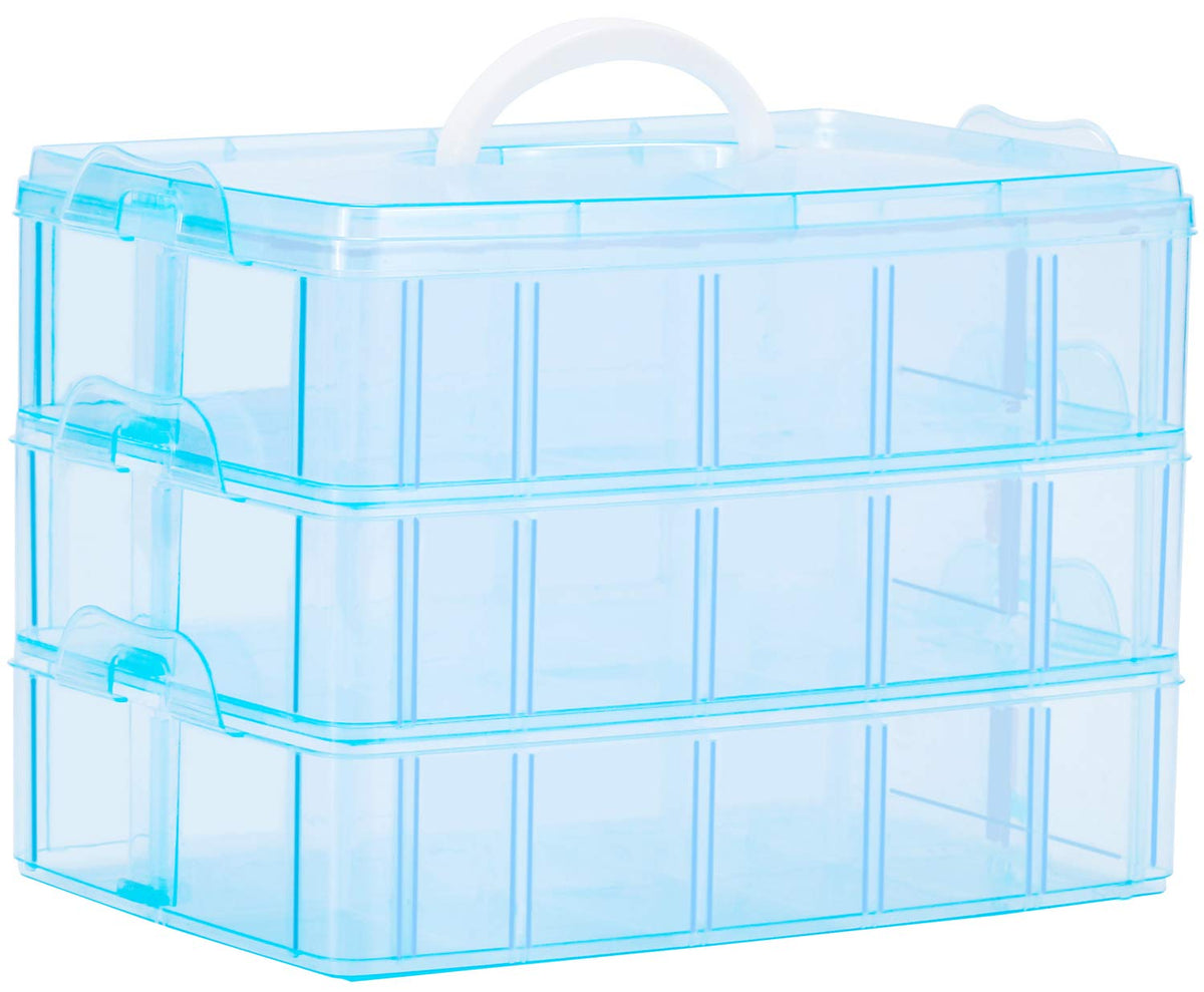 Sooyee 3-Layer Things & Crafts Storage Box, Large