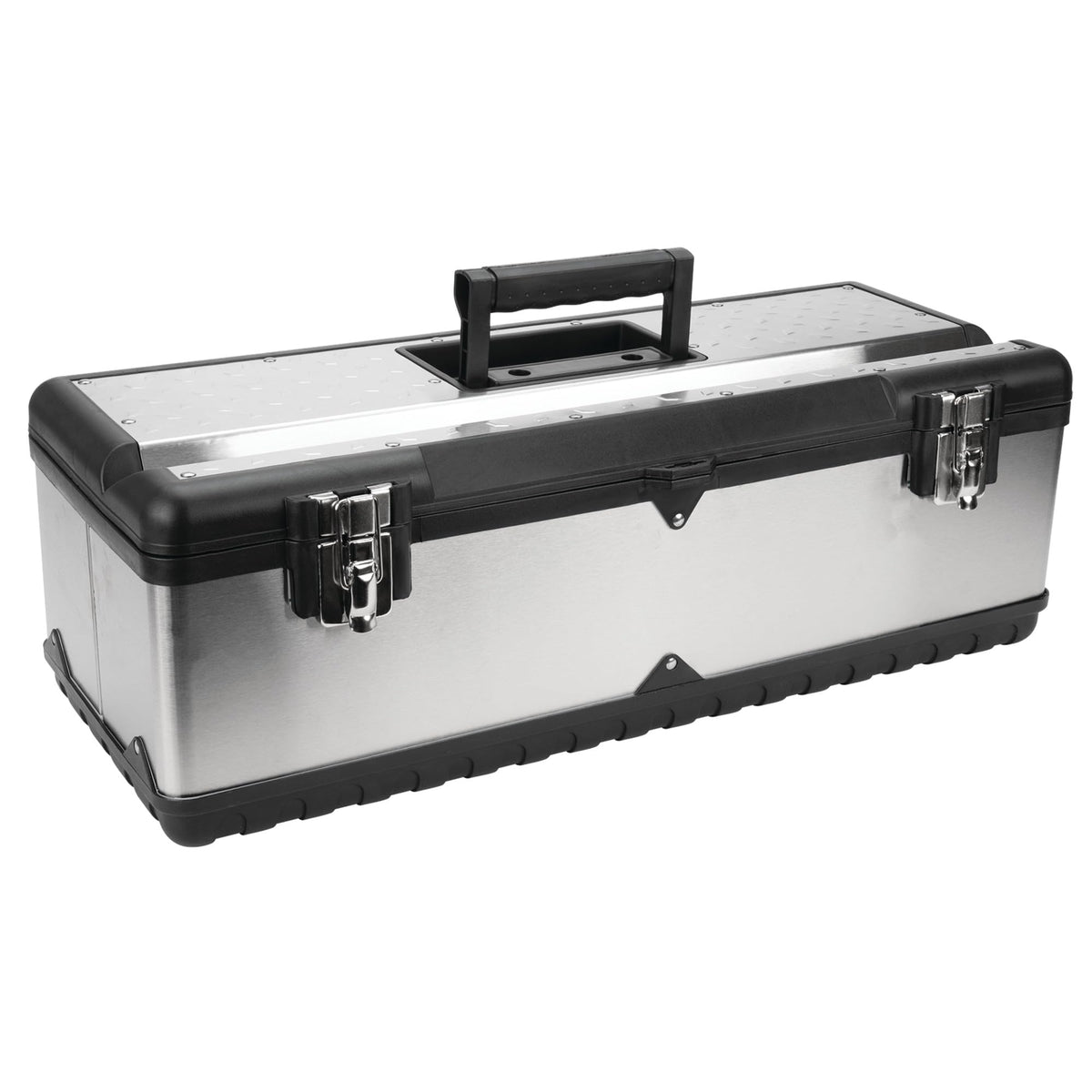 Performance Tool W54012 Heavy Duty Plastic Organizer Tool Box for Workshops and Garages, Black, 12.5-Inch
