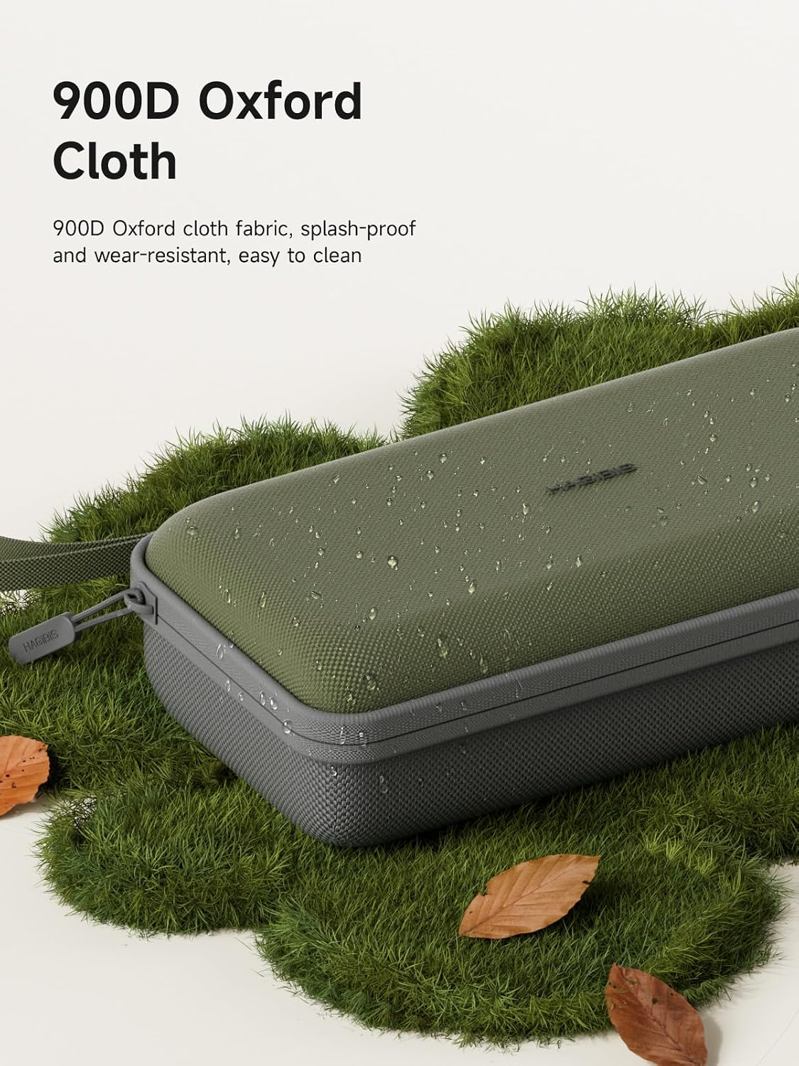 Hagibis Electronics Organizer Travel Case Cable Organizer Bag Pouch Portable Waterproof Carry Case for Cable, Charger,Power Bank, SD Card, Mouse, USB Flash Disk (DPB02 Green)