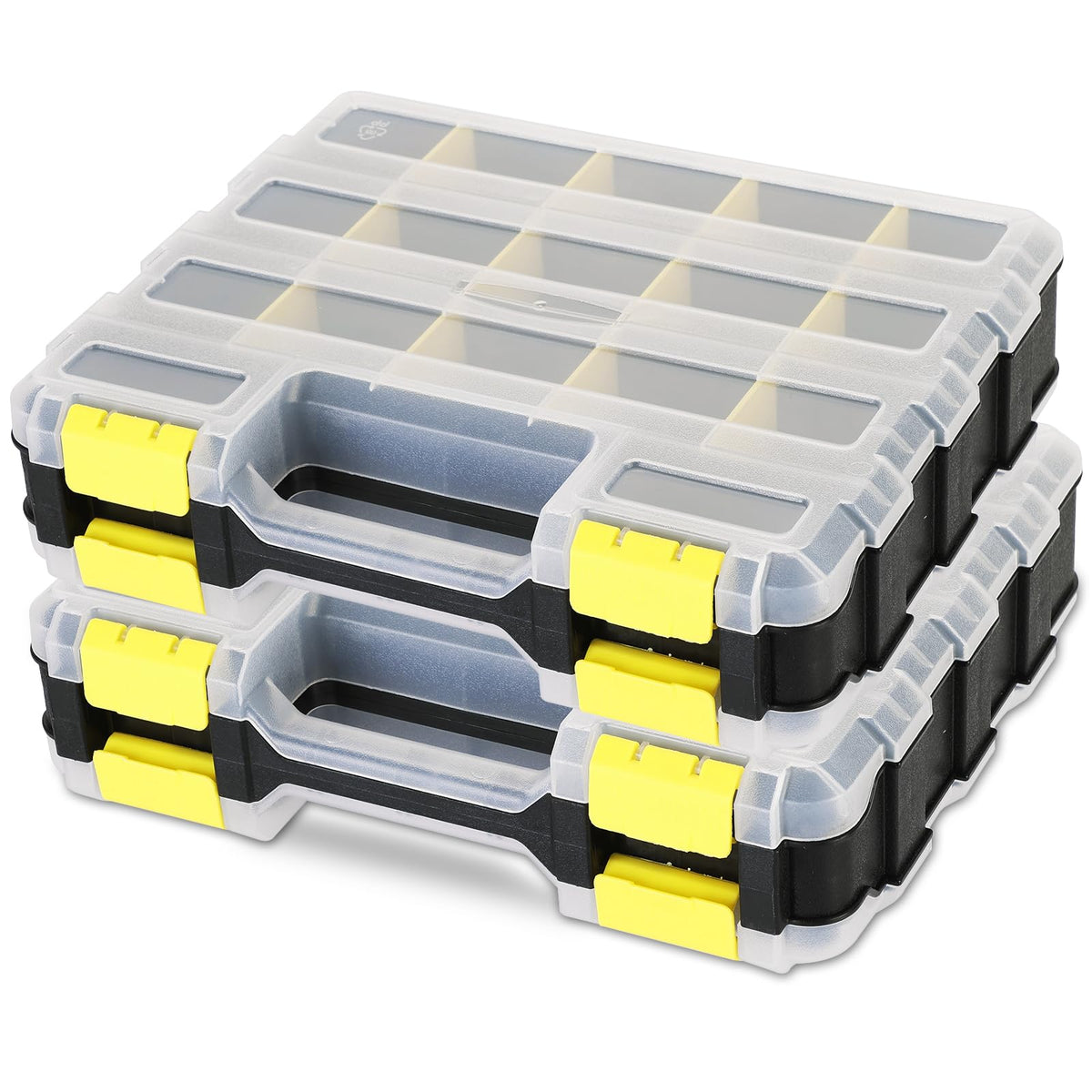 Small Parts Organizer Storage Case Tools Box 34-Compartments