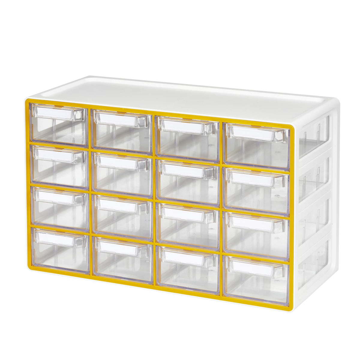 Blue Ginkgo 12-Drawer Storage Cabinet Organizer, Grey, Made in Korea