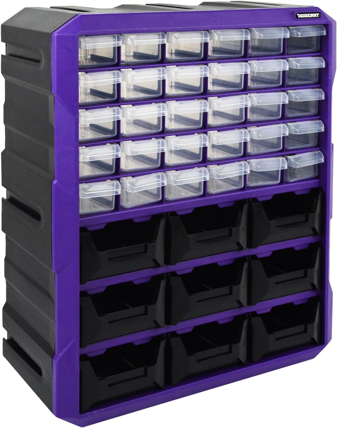 39-Drawer Plastic Drawer Storage Cabinet Small Parts Storage Craft Organizer for Garage Organization Beads Makeup Organizer Building Bricks Storage Teacher Toolbox 15 x 6.3 x 18.4 Inches