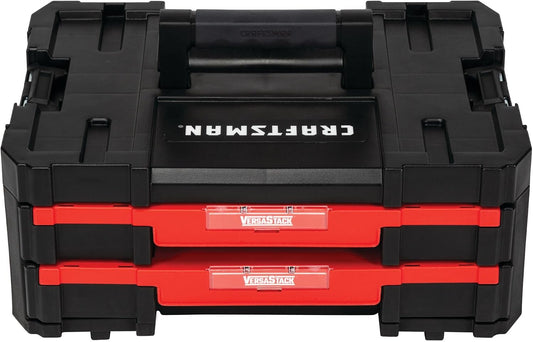 CRAFTSMAN Plastic Tool Box With Drawers, Organizer and Storage (CMST17804)