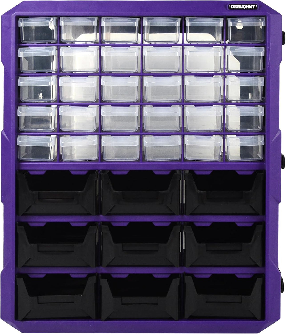 39-Drawer Plastic Drawer Storage Cabinet Small Parts Storage Craft Organizer for Garage Organization Beads Makeup Organizer Building Bricks Storage Teacher Toolbox 15 x 6.3 x 18.4 Inches