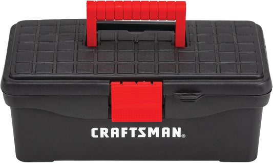 CRAFTSMAN Tool Box, Lockable, 13 in., Red/Black (CMST13004)