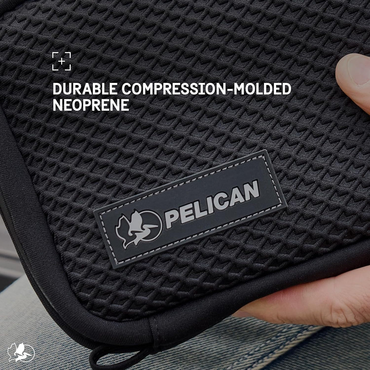 Pelican Electronic Organizer Travel Case w/Hidden AirTag Compartment -Black