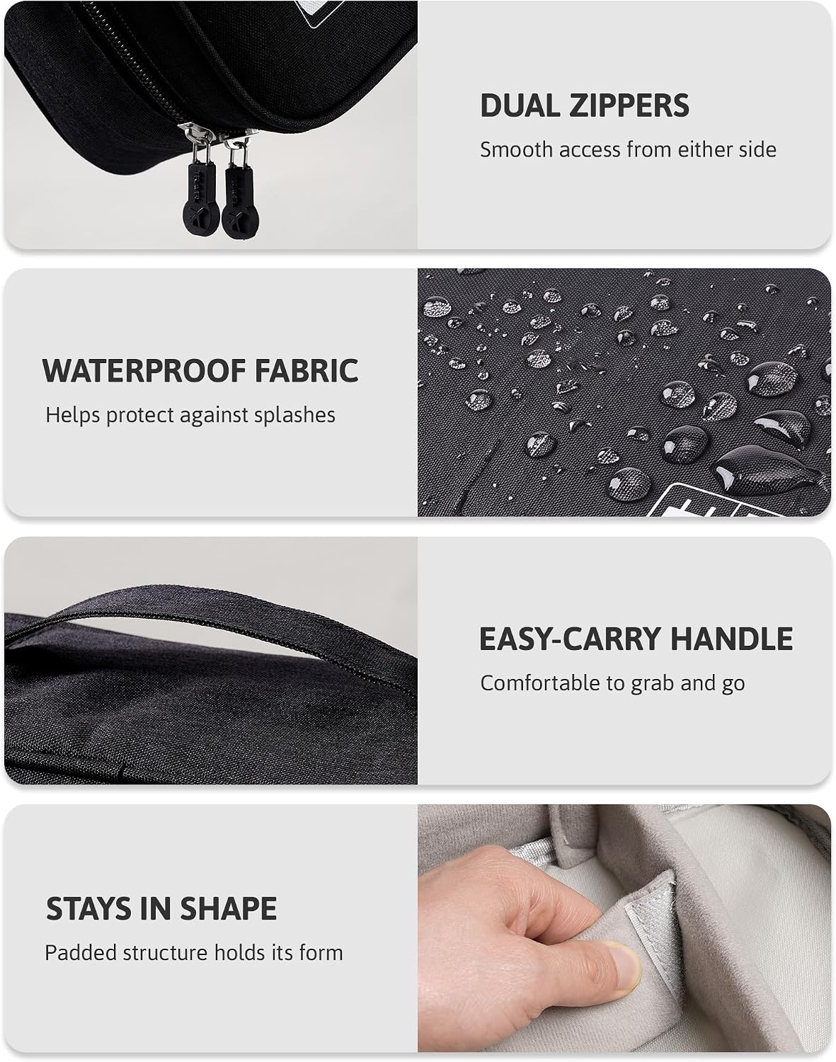 OrgaWise Electronics Travel Organizer, Two-Layer Tech Case