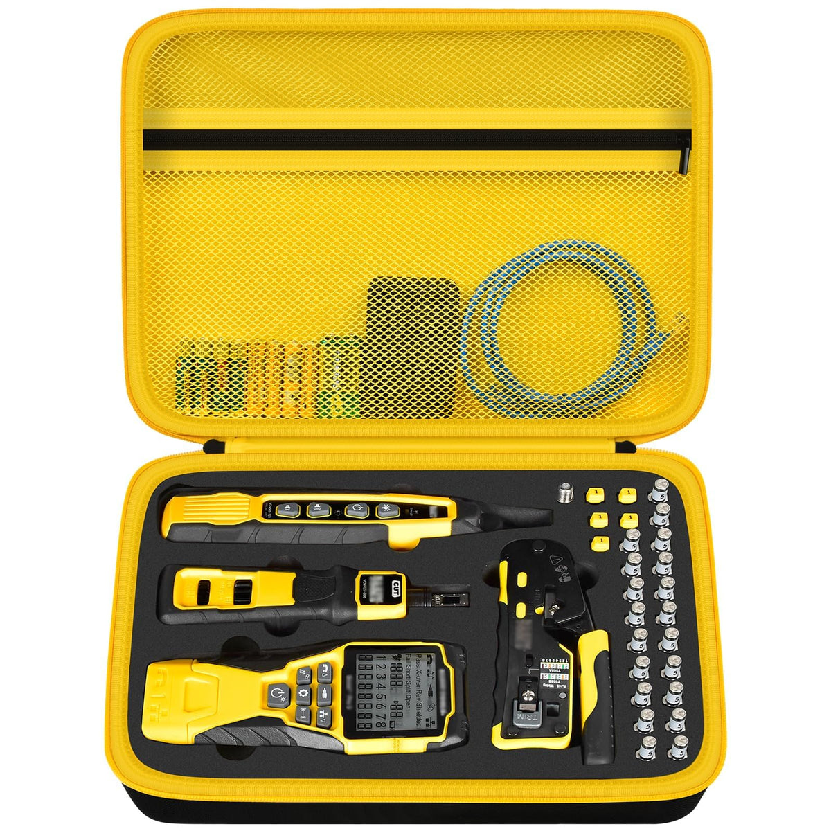 GWCASE Cable Tester Case for Klein VDV501-851/VDV526-200, All Black