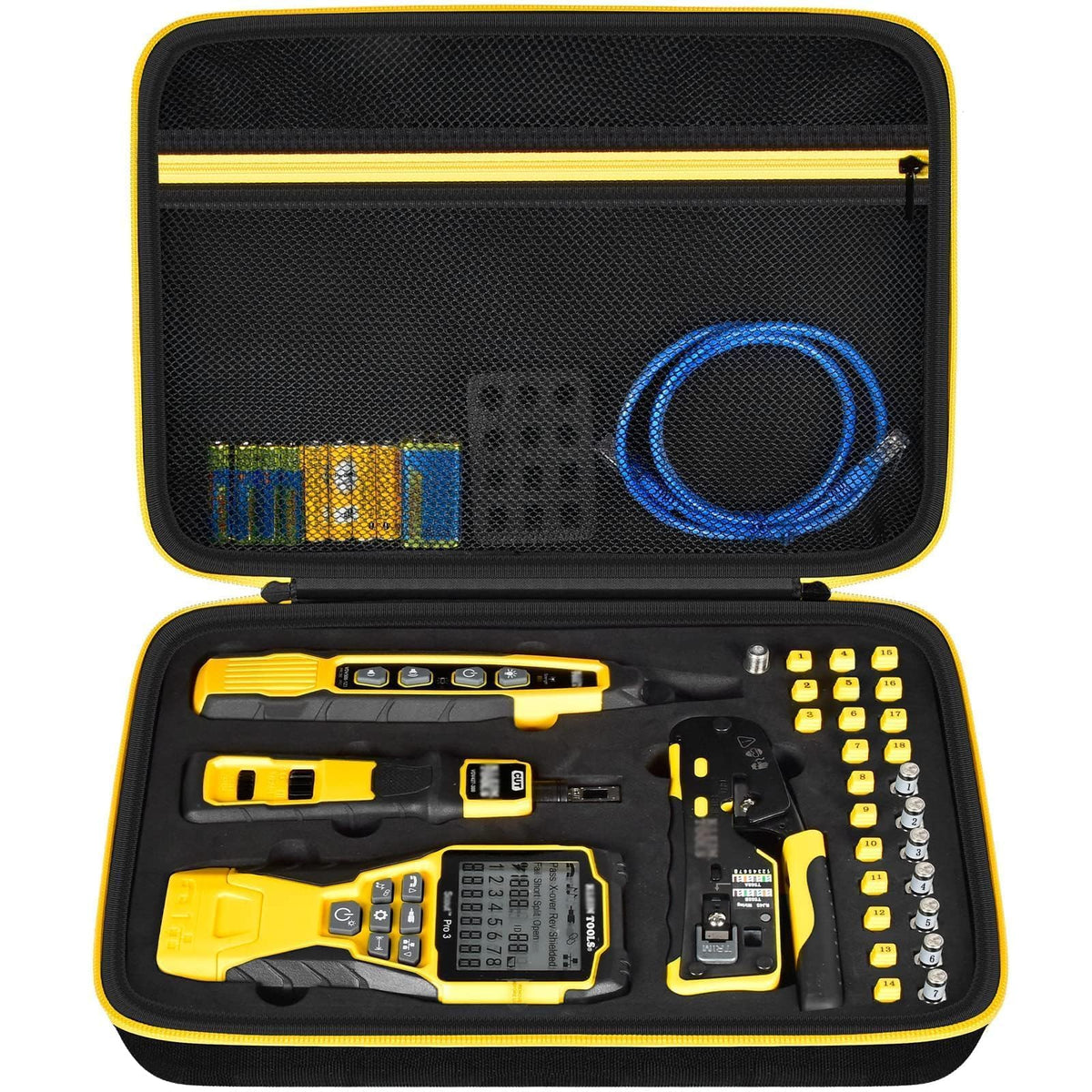 GWCASE Cable Tester Case for Klein VDV501-851/VDV526-200, All Black