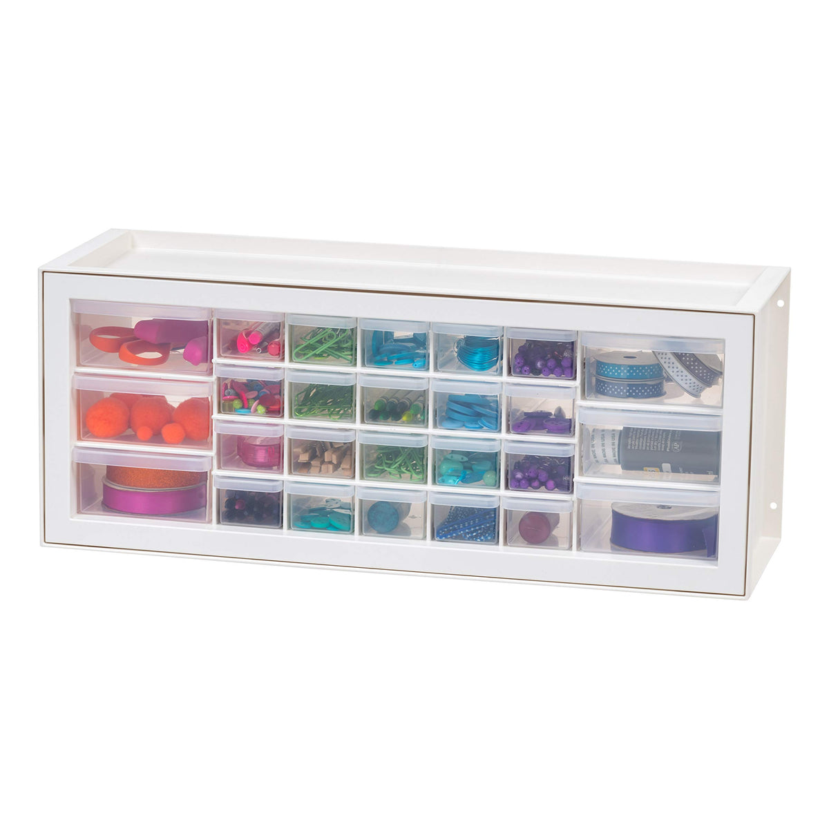 IRIS USA 44-Drawer Small Parts Storage Cabinet, Crafts, Made in USA, Black